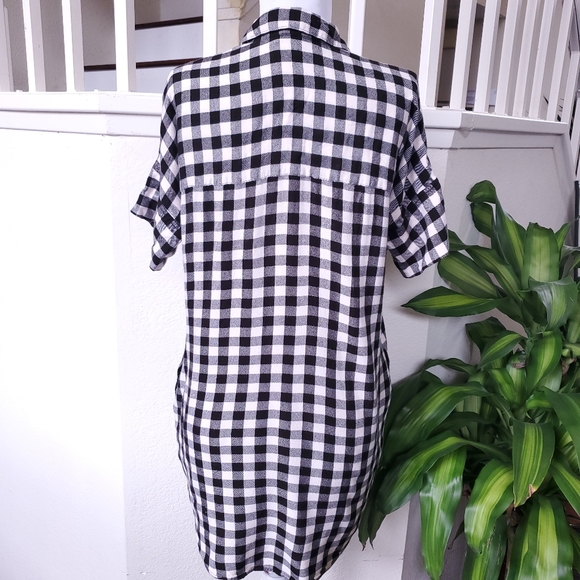 Madewell Courier Shirtdress Buffalo Check - Picture 5 of 7